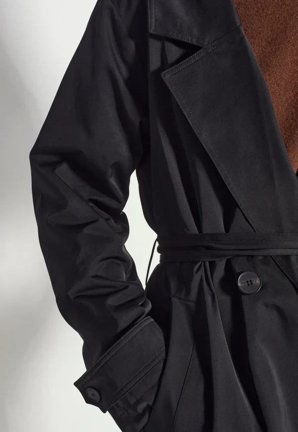 Sale Del Trench - Black Women Coats