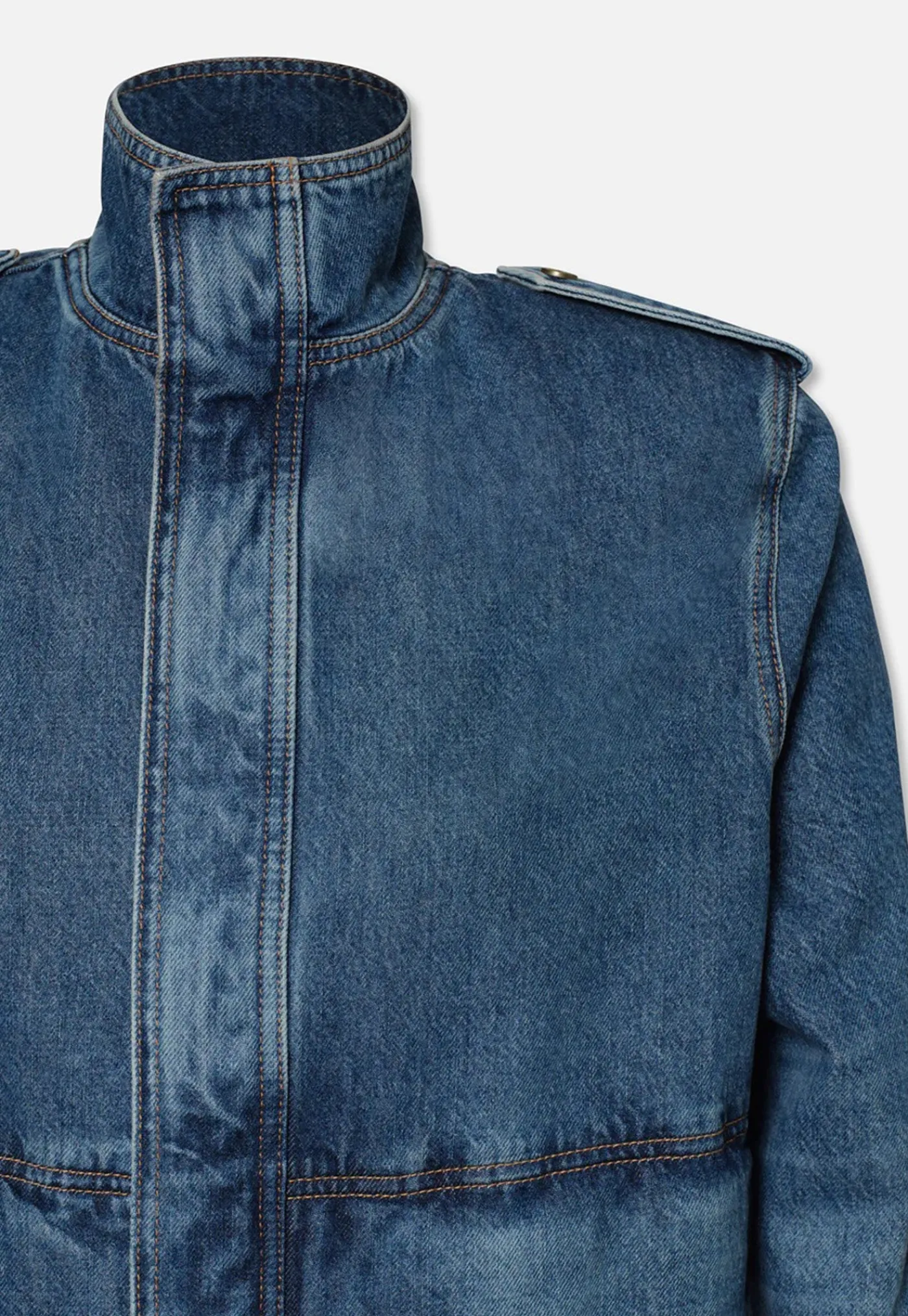 denim_power_jacket__luxor_2.webp Best Denim Power Jacket - Luxor Women Denim | Blazers & Jackets