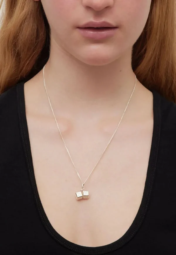 Outlet Dice Charm Necklace Women Jewellery | Jewellery