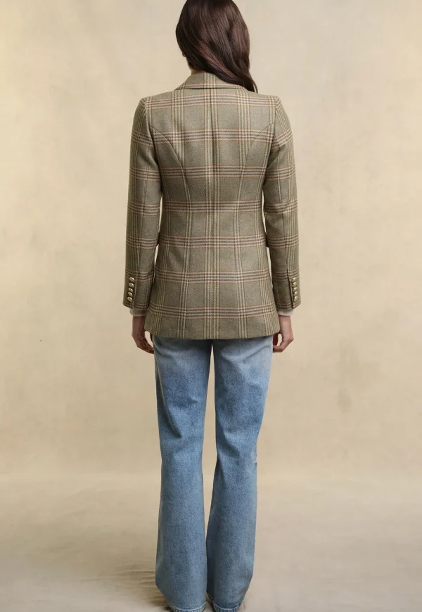 Fashion Double Breasted Blazer - Leveret Women Blazers & Jackets