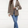 Clearance Double Breasted Blazer - Orange Windsor Women Blazers & Jackets