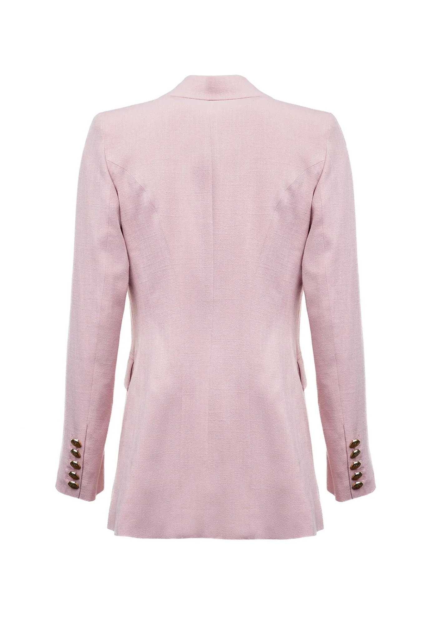 double_breasted_blazer__p_7.webp Hot Double Breasted Blazer - Pink Linen Women Blazers & Jackets