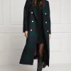 Online Double Breasted Coat - Blackwatch Women Coats