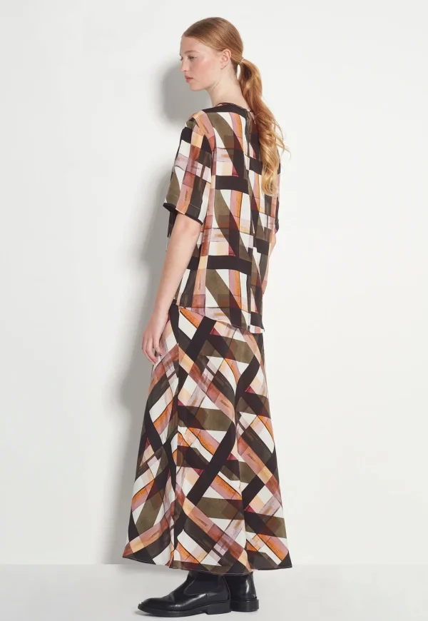 Online Drape T - Painterly Women Tops & Tees