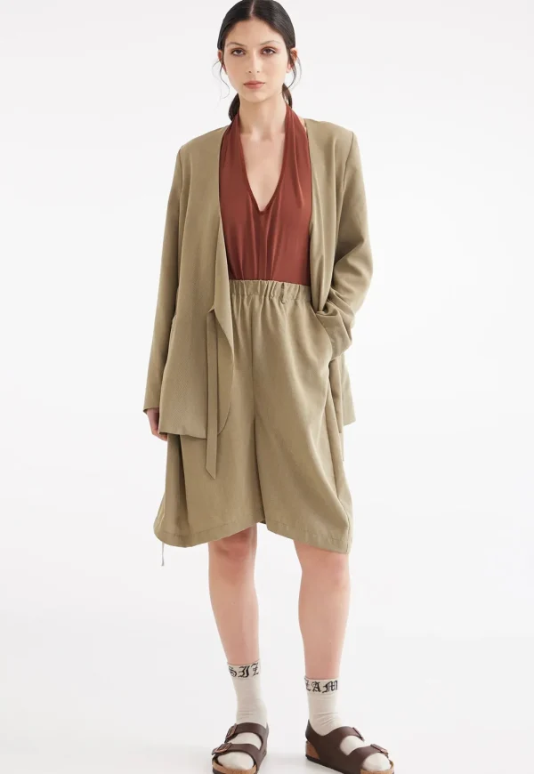 Best Draper Wrap Jacket- Houndstooth Women Blazers & Jackets