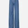 Hot Drawstring Wide Leg Pant - Ghost Women Pants