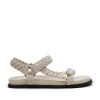 Outlet Elke Braided Sandal - Oyster Women Footwear | Slides & Sandals