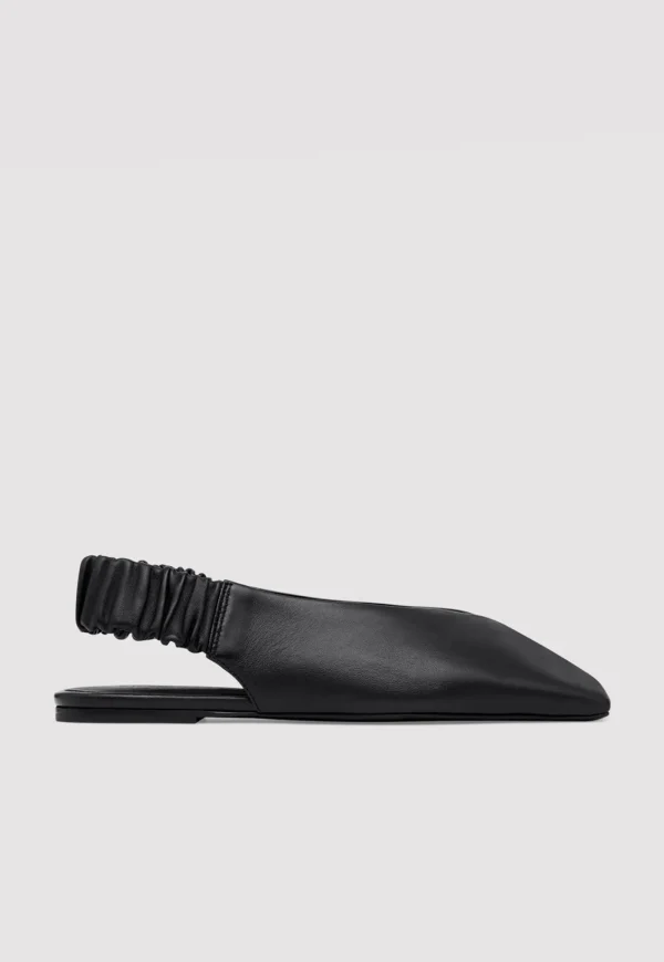 Fashion Envelope Sling Back Flat - Black Women Footwear | Flats
