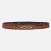 Outlet Equestrian Belt - Cognac Women Belts | Belts