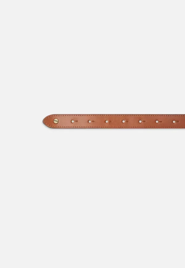 Outlet Equestrian Belt - Cognac Women Belts | Belts