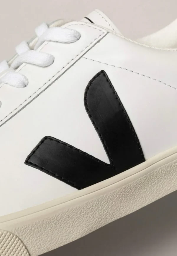 New Esplar Leather - Extra White/Black Women Footwear | Sneakers
