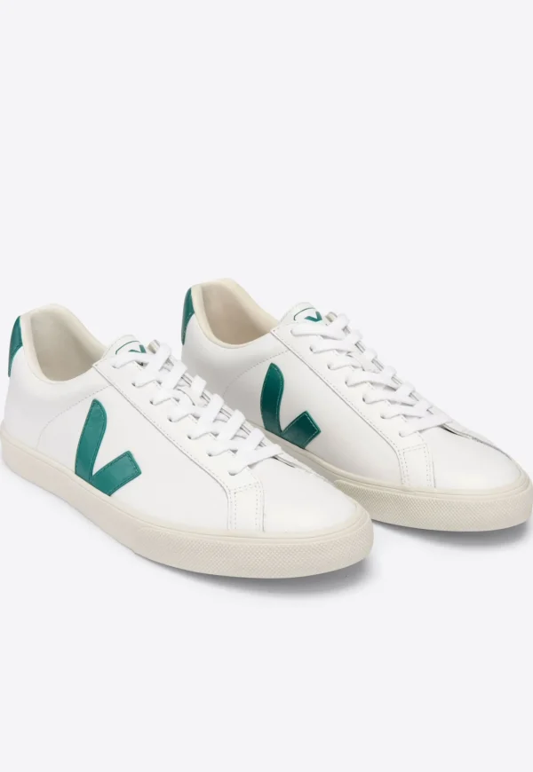 Outlet Esplar Leather Logo - Extra White/Brittany Women Footwear | Sneakers