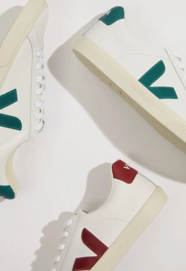 Outlet Esplar Leather Logo - Extra White/Brittany Women Footwear | Sneakers