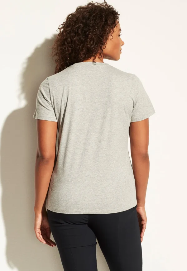 Online Essential Crew - Grey Women Tops & Tees