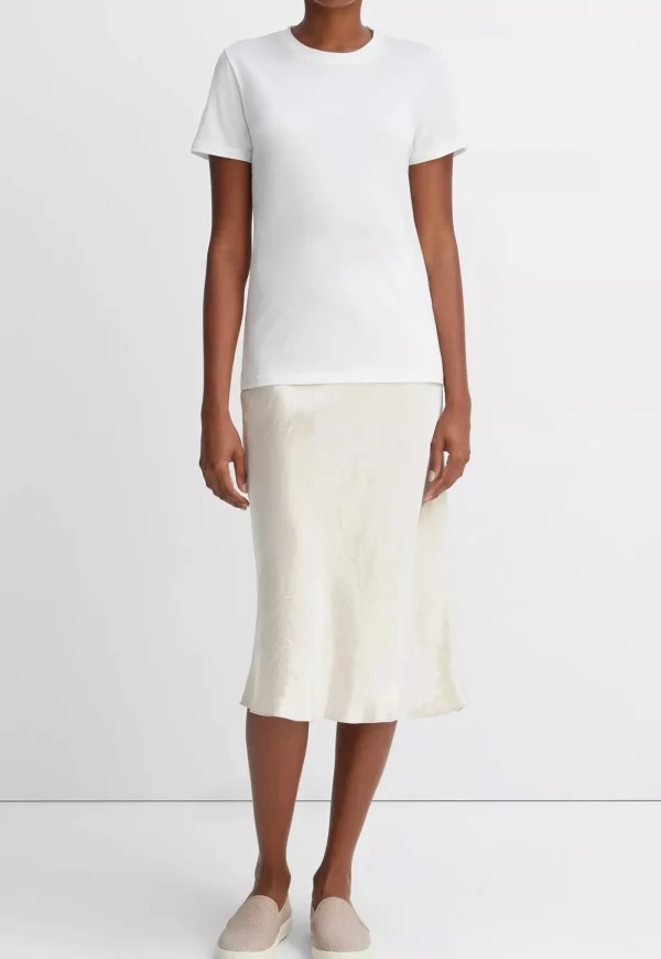 Hot Essential Crew - Optic White Women Tops & Tees