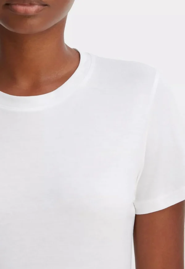 Hot Essential Crew - Optic White Women Tops & Tees