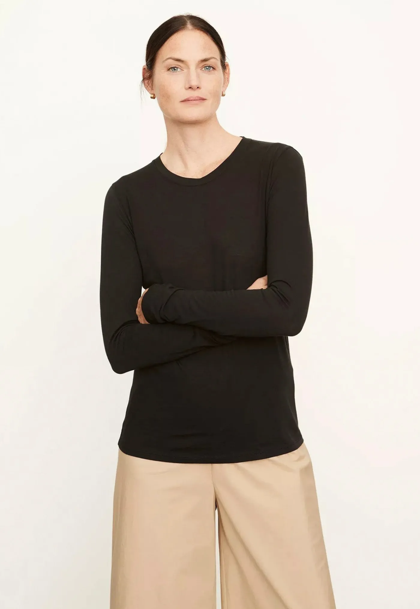 essential_long_sleeve_cre_0-1.webp Sale Essential Long Sleeve Crew - Black Women Tops & Tees
