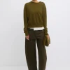Online Faron Jumper - Olive Women Knitwear