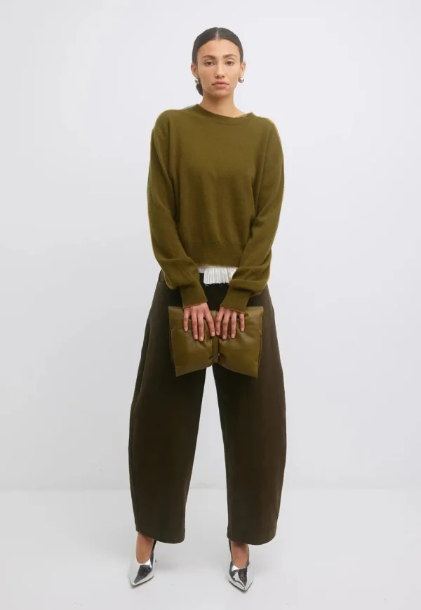 Online Faron Jumper - Olive Women Knitwear