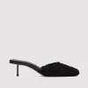 Best Feathered Square Toe Heel - Black Women Footwear | Heels