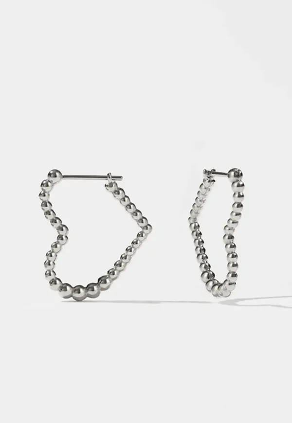 Online Fizzy Heart Hoops Women Jewellery | Jewellery