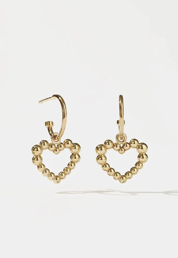 Clearance Fizzy Heart Signature Hoops Women Jewellery | Jewellery