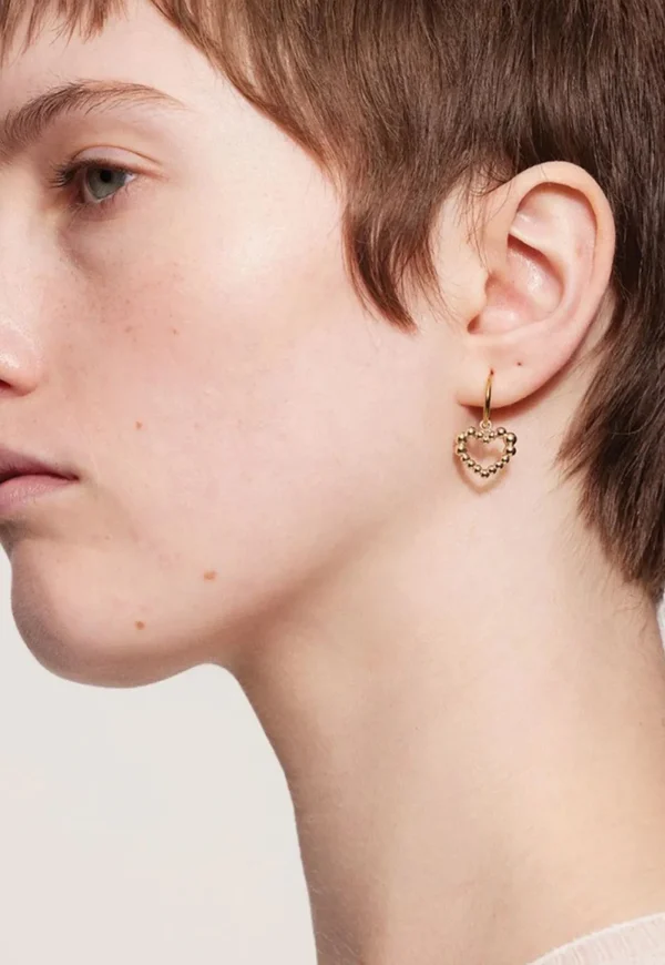 Clearance Fizzy Heart Signature Hoops Women Jewellery | Jewellery