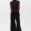 Best Flared Abel Trouser - Black Women Pants