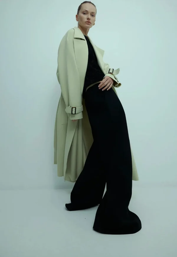 Best Flared Abel Trouser - Black Women Pants