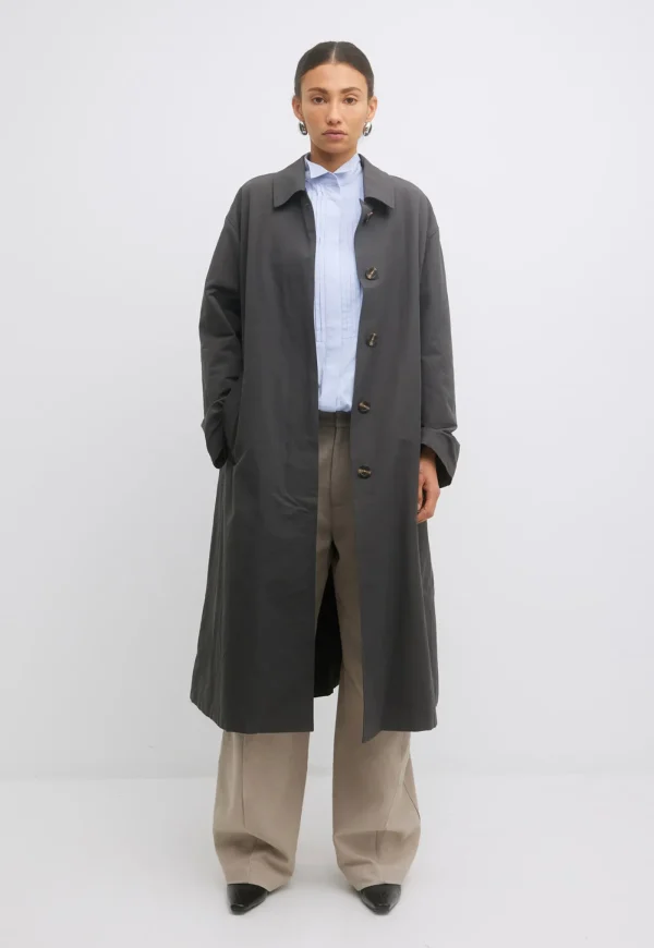 Best Franca Coat - Washed Black/Taupe Women Coats