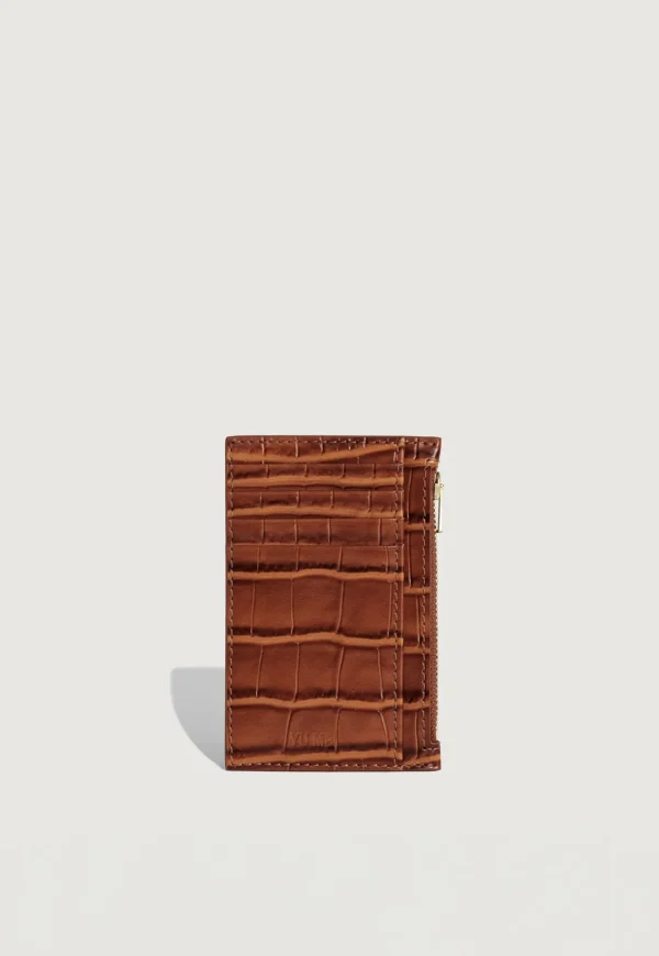 Best Frank Cardholder - Apricot Croc Women Bags | Bags