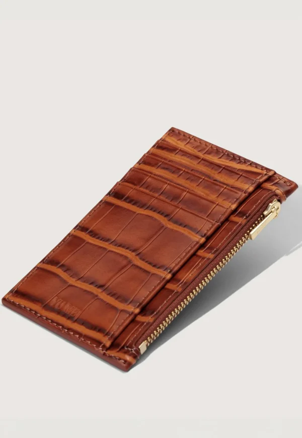 Best Frank Cardholder - Apricot Croc Women Bags | Bags