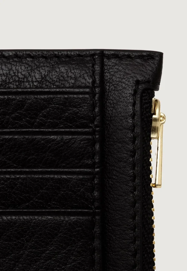New Frank Cardholder - Black Deer Nappa Women Wallets & Card Files | Bags