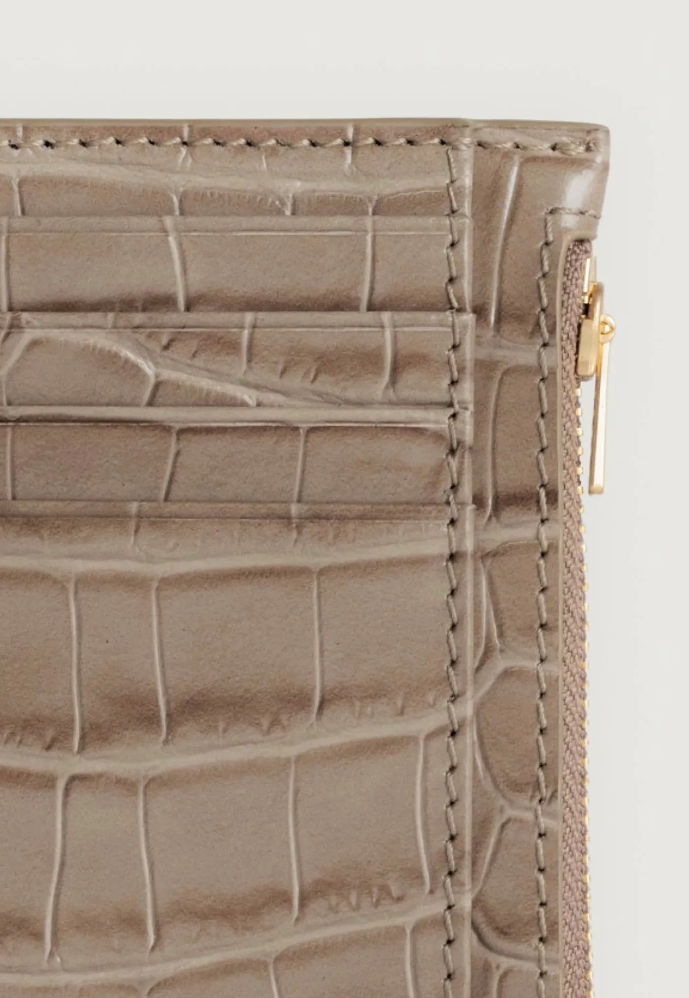 frank_cardholder__dune_cr_2.webp Sale Frank Cardholder - Dune Croc Women Wallets & Card Files | Bags