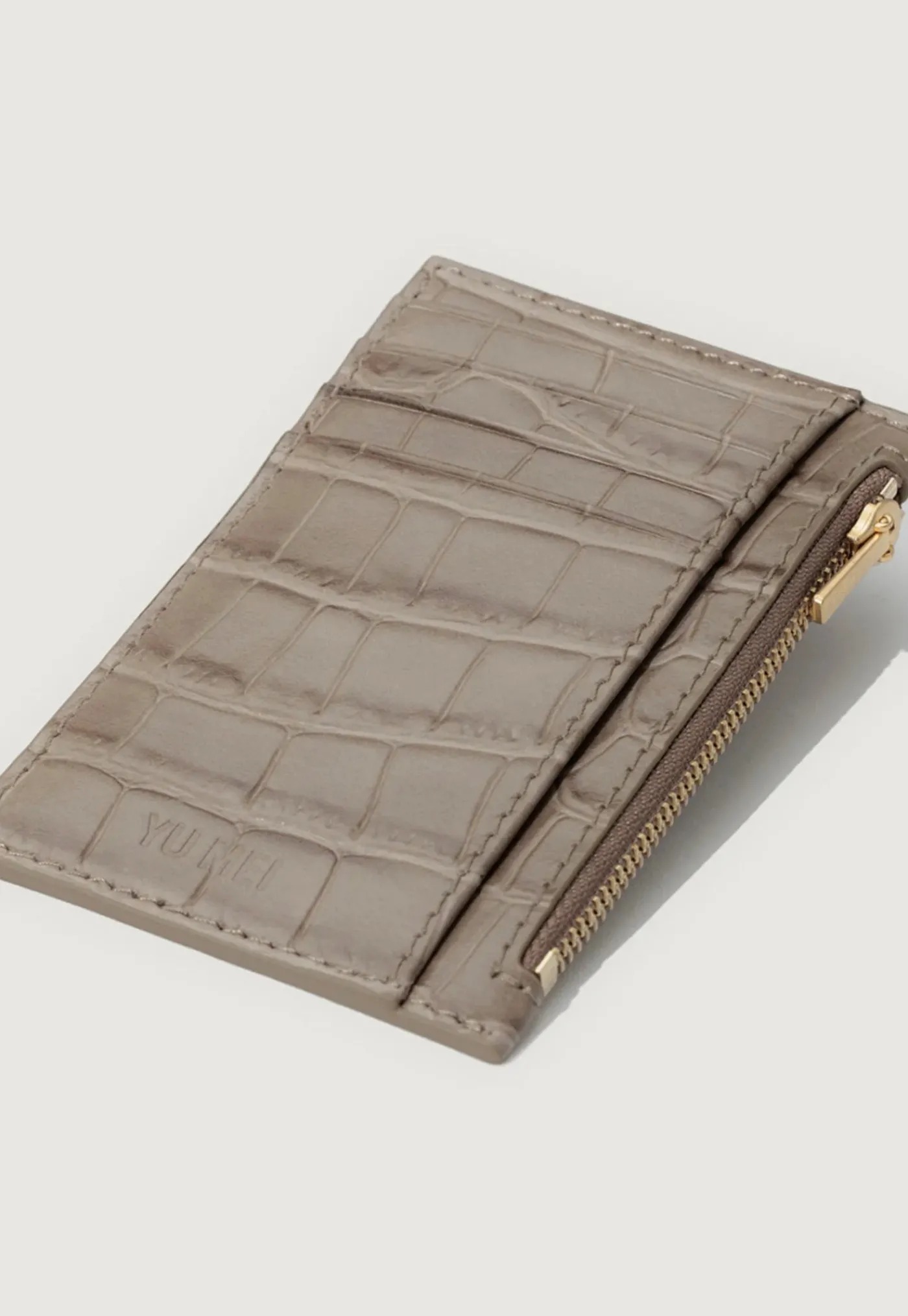 frank_cardholder__dune_cr_4.webp Sale Frank Cardholder - Dune Croc Women Wallets & Card Files | Bags