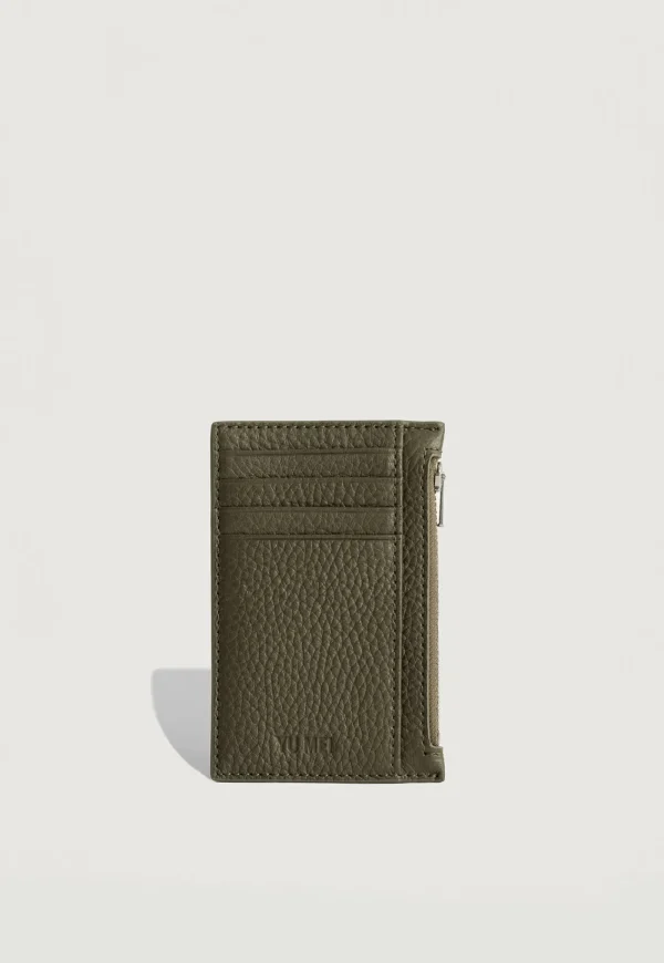 Outlet Frank Cardholder - Wasabi Deer Nappa Women Bags | Bags