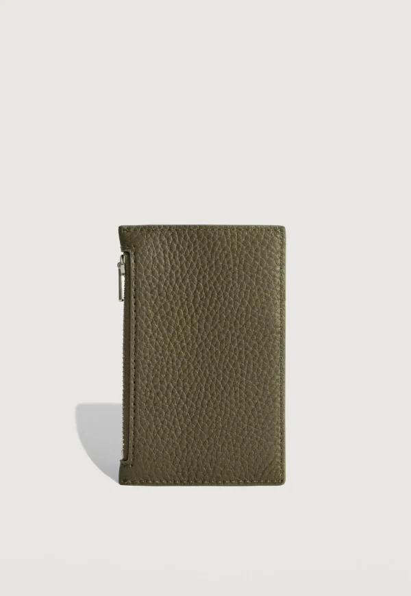Outlet Frank Cardholder - Wasabi Deer Nappa Women Bags | Bags