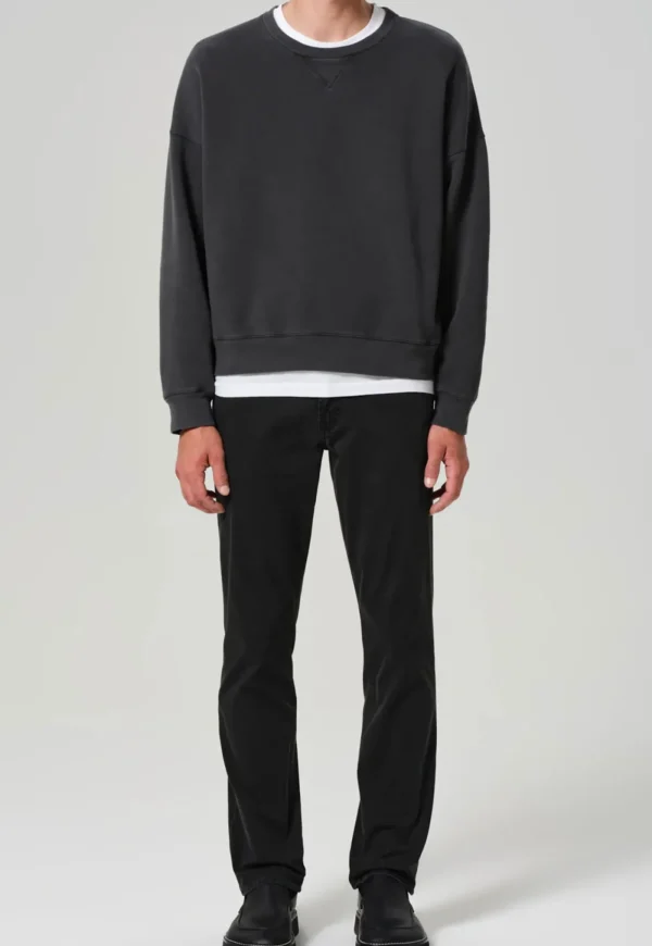 New Gage Jean Italian Canvas - Dark Charcoal Denim