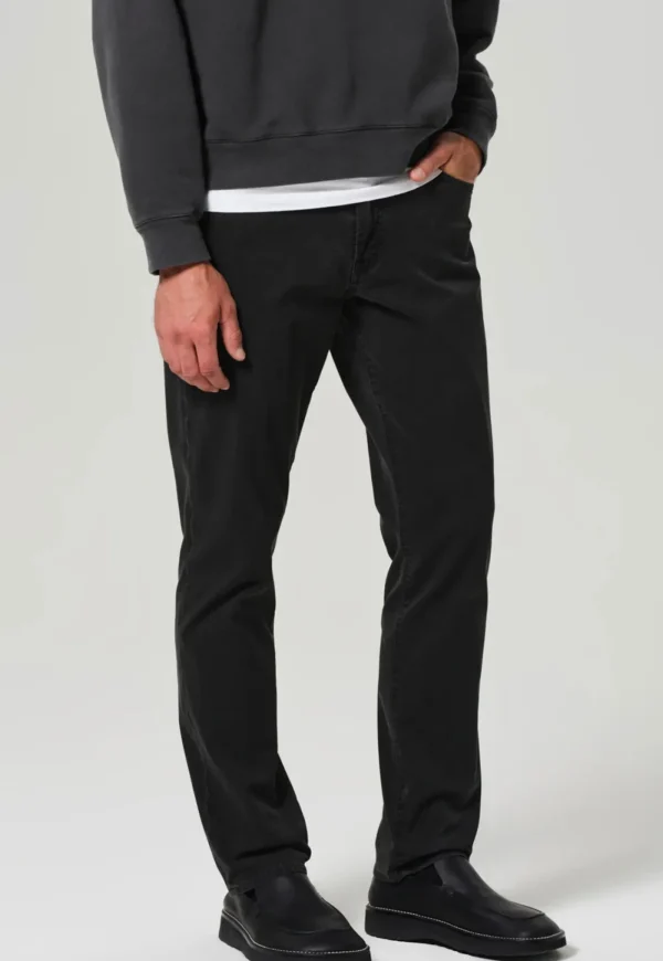 New Gage Jean Italian Canvas - Dark Charcoal Denim
