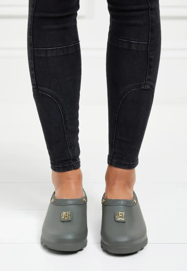 Online Gardening Loafer - Matte Green Women Footwear | Flats