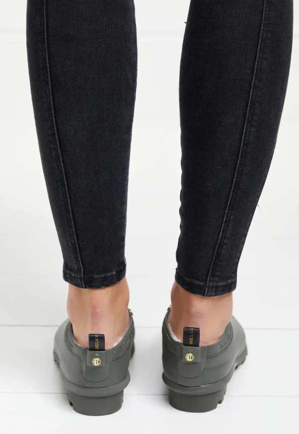 Online Gardening Loafer - Matte Green Women Footwear | Flats