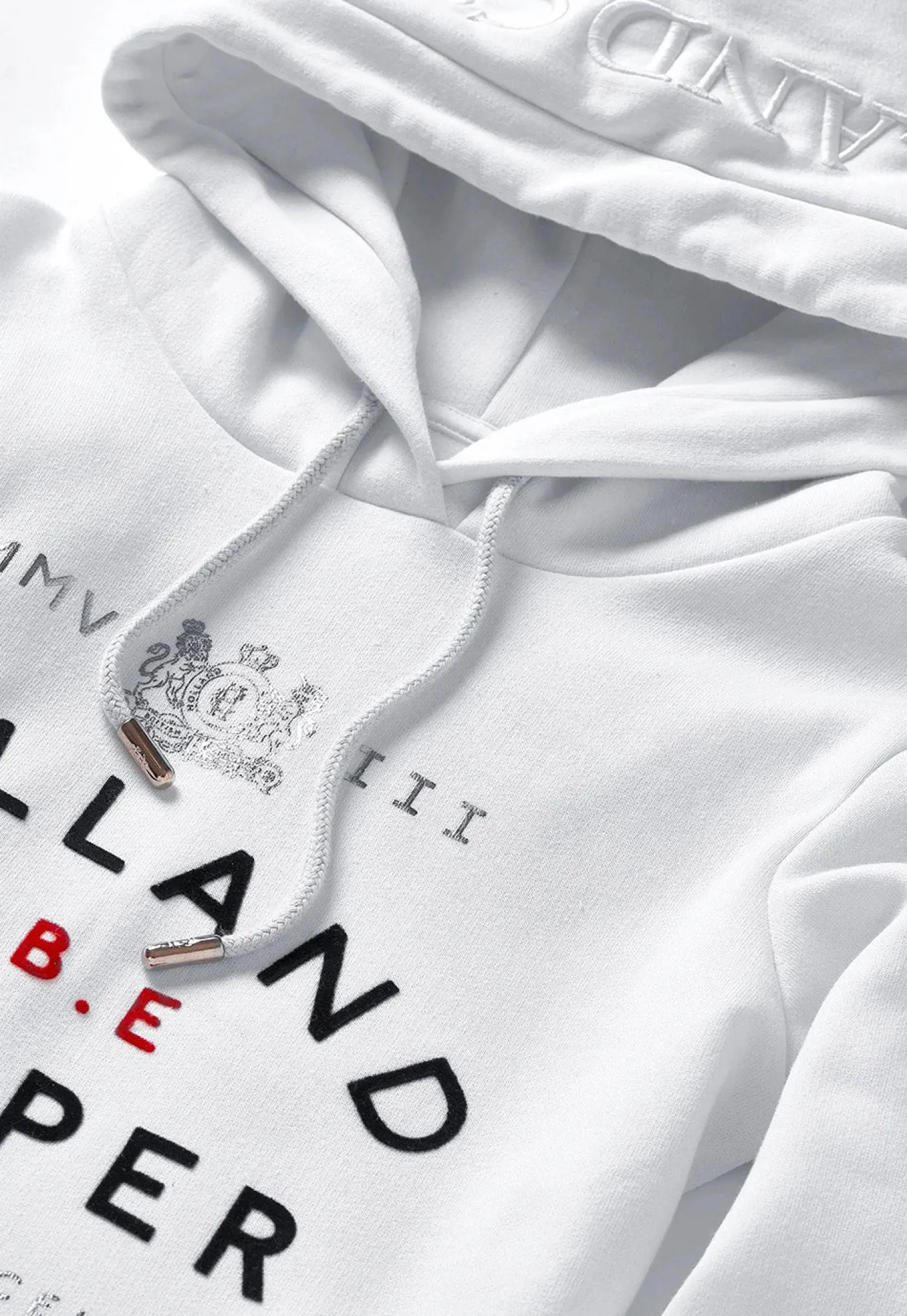 gbe_flock_logo_hoodie__op_5.webp Sale GBE Flock Logo Hoodie - Optic White Women Sweaters & Hoodies