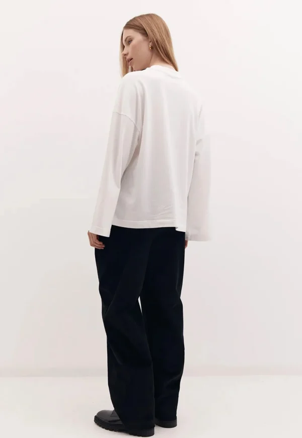 Sale Gibson Long Sleeve T shirt - White Women Tops & Tees