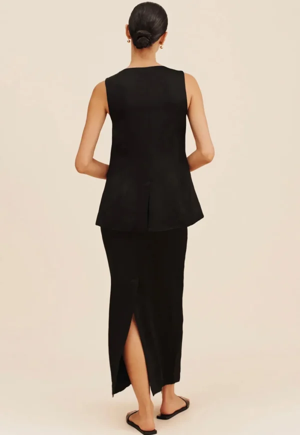 Fashion Gigi Pencil Skirt - Black Women Skirts