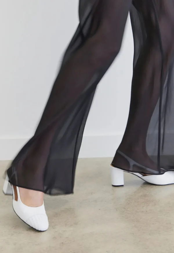Outlet Gigi Woven Heel - Tofu Women Footwear | Heels