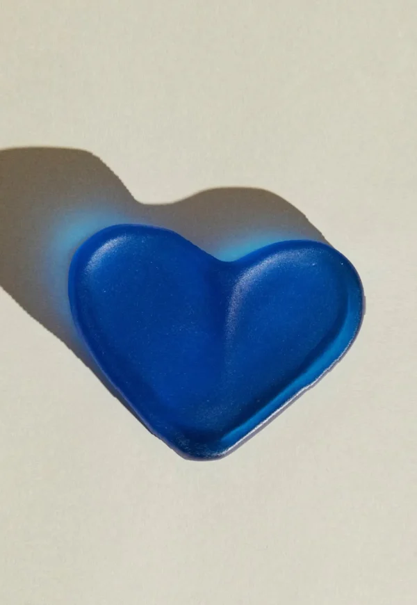 Discount Glo-Heart - Aquamarine Art