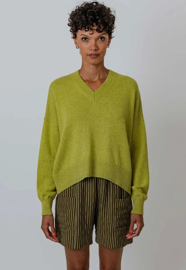 Clearance Griddy Sweater - Melon Women Knitwear