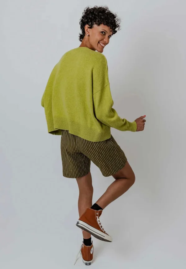 Clearance Griddy Sweater - Melon Women Knitwear