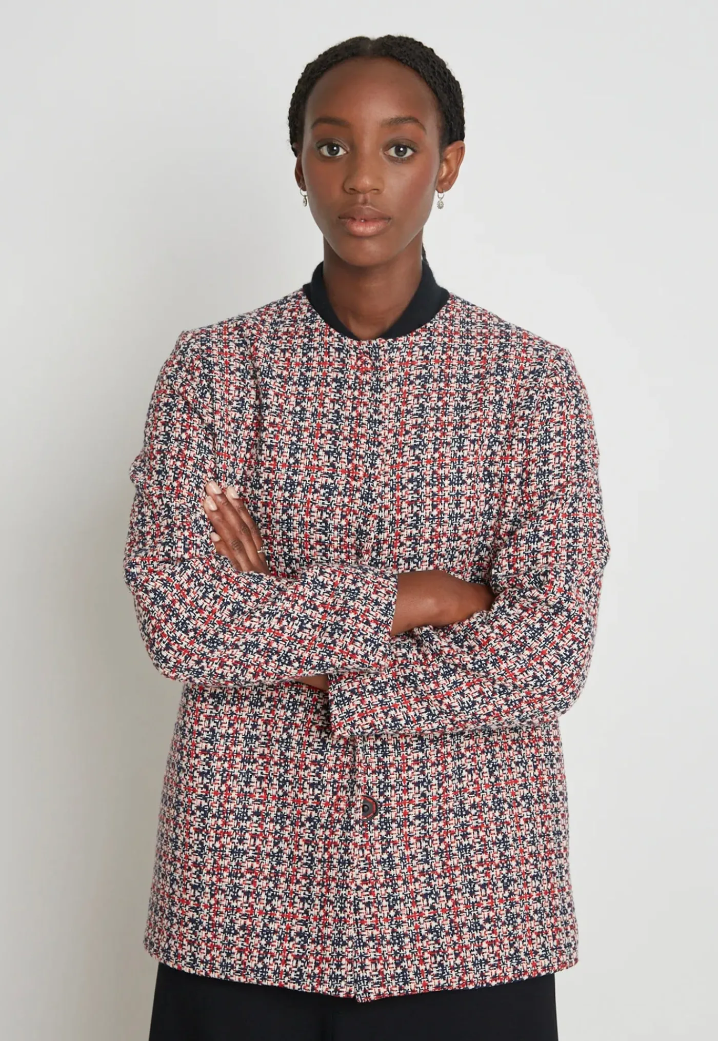 guinevere_jacket__french__2.webp Outlet Guinevere Jacket - French Tweed Women Blazers & Jackets
