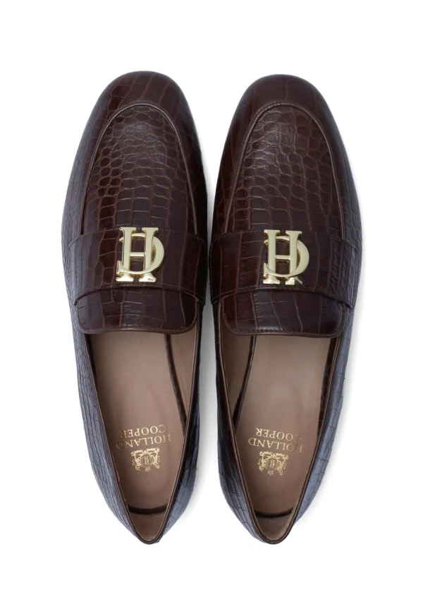 Sale Harvard Loafer - Chocolate Croc Footwear